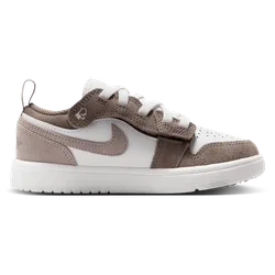 AJ1 Low Toddler Trainers - Grey - Size 1.5 - Leather - Grey - Size: 1.5