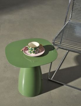 Tavolino in Metallo - verde scuro