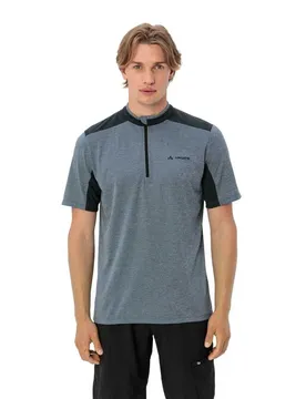 Maglietta A Maniche Corte Tamaro Half Zip Iv Heron