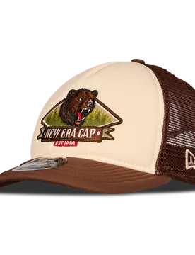 Trucker Unisex Caps - Beige - Size - Beige - Size: One Size - New era - FashionsVida