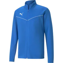 TeamRISE Training Poly Herren Fußballjacke, blau L