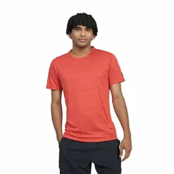 T-shirt à Manches Courtes Pro Training Marl Poly Rococco Red Marl XL