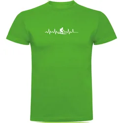 T-shirt à Manches Courtes Surf Heartbeat Green XL