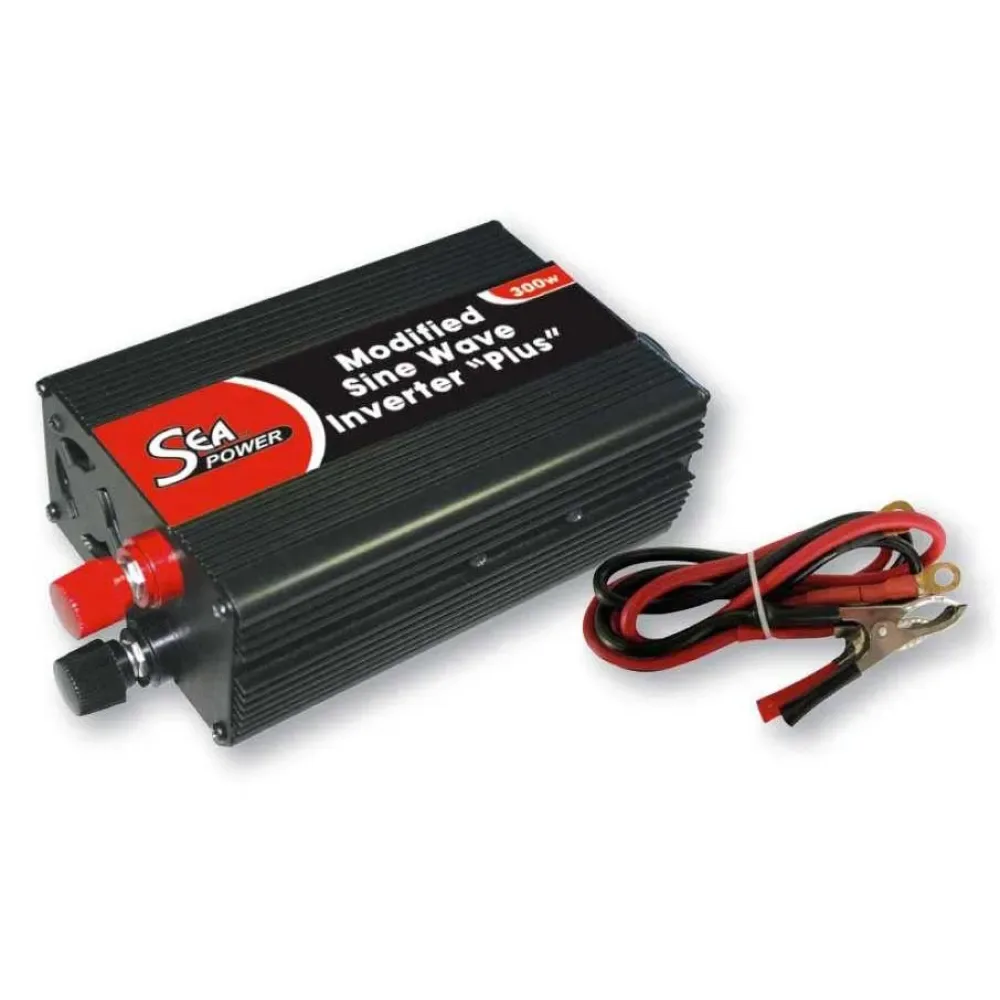 Seapower Plus Sine Wave Converter Black 300W (12V) unisex - Lalizas - FashionsVida