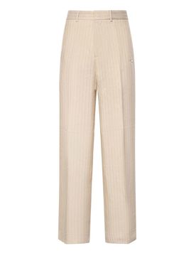 Amiri Pantaloni Sartoriali Gessati