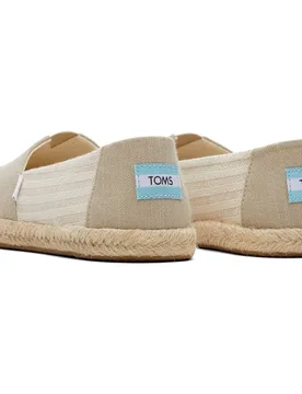 Alpargatas planas de mujer Rope de lona - TOMS - FashionsVida
