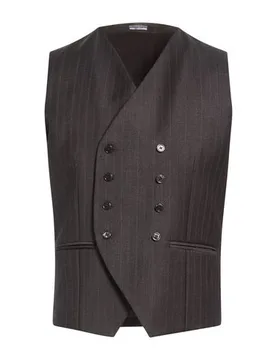 Couture-Weste Herren Grau 48 Herren - GREY DANIELE ALESSANDRINI - FashionsVida