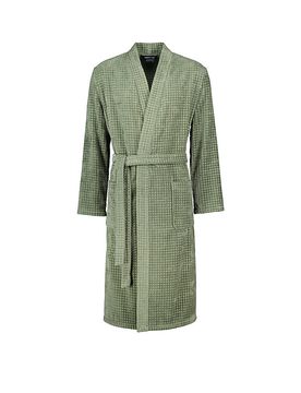 Herren Bademantel Kimono verde 54