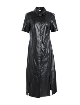 Vestido midi Mujer Negro 36 Mujer