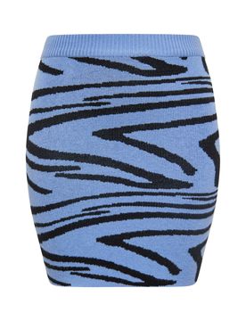 ROCKEASY Falda azul / negro