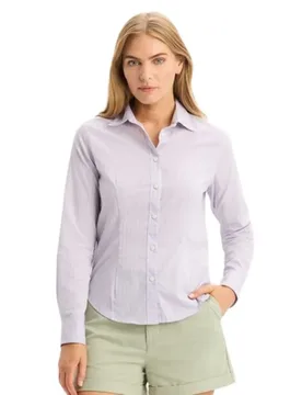 Chemise à Manches Longues Signature Stain Defender® Slim Fit Butler Thistle M - Dockers - FashionsVida