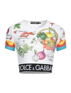 Dolce&Gabbana Camiseta Mujer Blanco 34,36 Mujer