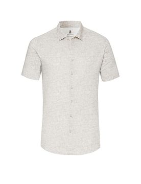Desoto Camisa Slim Fit beige L