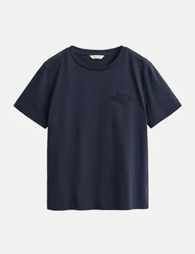 Gant T-Shirt Blau L - Gant - FashionsVida