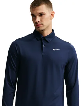 Golf Polo Velocity Solid, Langarm, navy xxl - Nike - FashionsVida