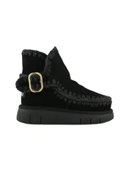Stivali donna - bounce boot buckle strap - nero