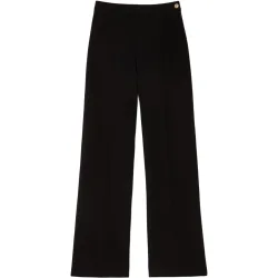 Pantalones rectos de mujer con pierna ancha