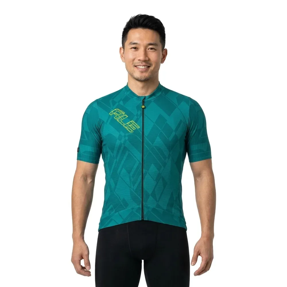 Maglia A Maniche Corte Pr-e Schema Emerald - Ale - FashionsVida