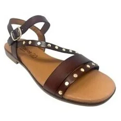 Flache Sandalen 3079 Braune Damensandale 36;37;38;39;40;41;35