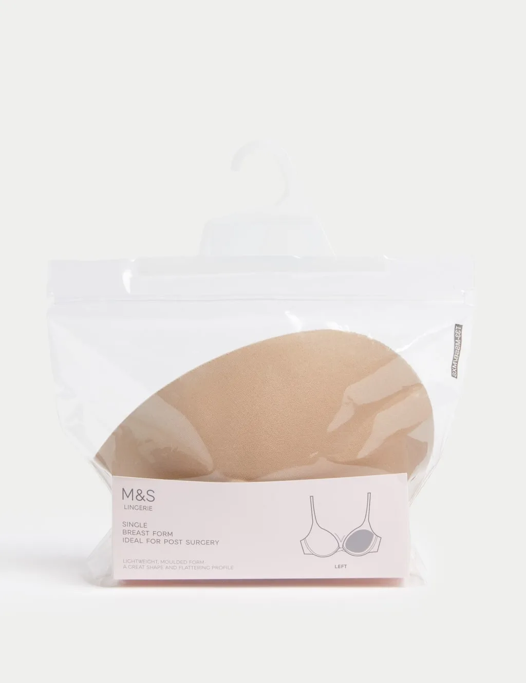 Post Surgery Left Breast Form Rose Quartz female - M&S - FashionsVida