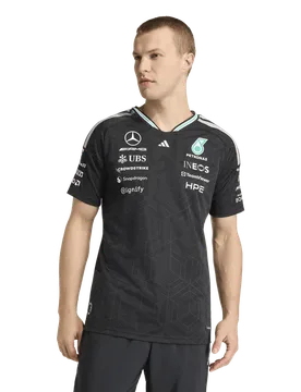 Authentic mercedes Men Jerseys/Replicas - Black - Size XL - Poly Mesh - Black - Size: Extra Large - Adidas - FashionsVida
