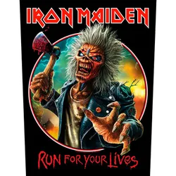 Backpatch - Run For Your Lives - multicolor - Lizenziertes Merchandise! - None - unisex