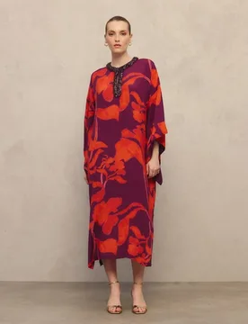 Vestido con pedrería - Woman Fiesta El Corte Inglés - FashionsVida