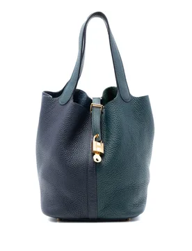 Bicolor Clemence Picotin Lock 22 - Hermès - FashionsVida