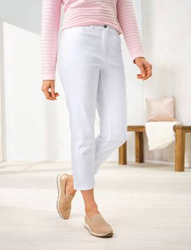 Bequembundjeans Soft-Denim - Weiß - female - Size: 48