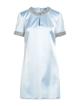 Mini-Kleid Damen Himmelblau 36 Damen - SELF-PORTRAIT - FashionsVida