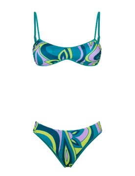Bikini Fascia Fantasia Verde MF23-0131X1