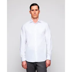 Camisa vertir de hombre lisa manga larga Tallas Grandes