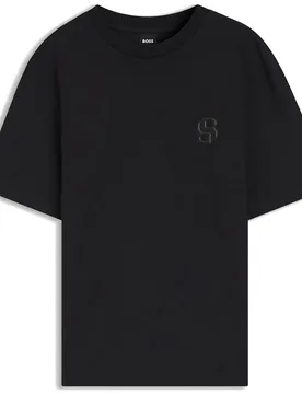 Maglietta Tames 03 10279656 Black S - BOSS - FashionsVida