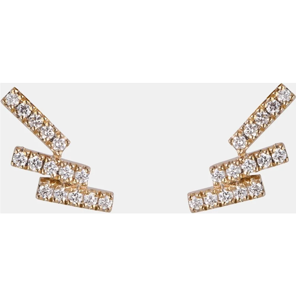 Gold & Roses - Pendientes de oro y diamantes - Gold & Roses - FashionsVida