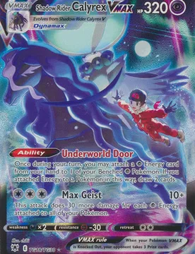 Pokemon Astral Radiance TG18/TG30 Shadow Rider Calyrex VMAX (Full Art) - Pokémon - FashionsVida