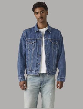 Giacca Jeans Trucker in Denim Originale 100% Cotone