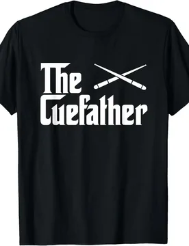 The Cue Father Funny Pool Billiards Player Gift T-Shirt Print Original Design Gifts T Shirts Mens T Shirt Camiseta Hombre - Aliexpress - FashionsVida