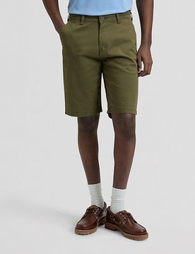 Regular Lightweight Chino Short Olive Moss Größe 31 male