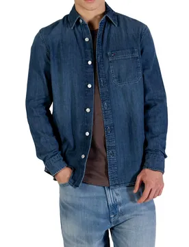 Herren Hemd Blau 498009