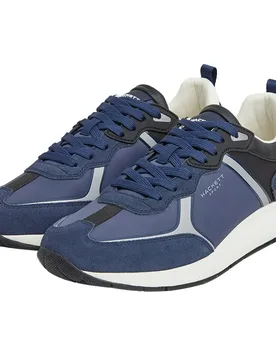 Baskets H-runner Phil Navy EU 43 - Hackett - FashionsVida