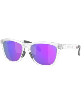 Lunettes de soleil - Frogskins Range Matte Clear Prizm Violet - Gris - Oakley - FashionsVida