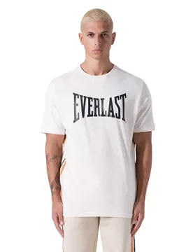 T-shirt à Manches Courtes Jersey Dusty White M - Everlast - FashionsVida