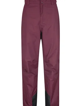 Gravity Mens Ski Pants - Burgundy - Burgundy - Size: XXL - Mountain Warehouse - FashionsVida