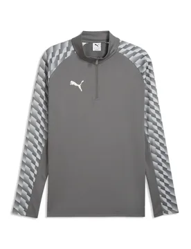 Trainingsoberteil 1/4 Liga26 - Gris - male - Size: S - Puma - FashionsVida
