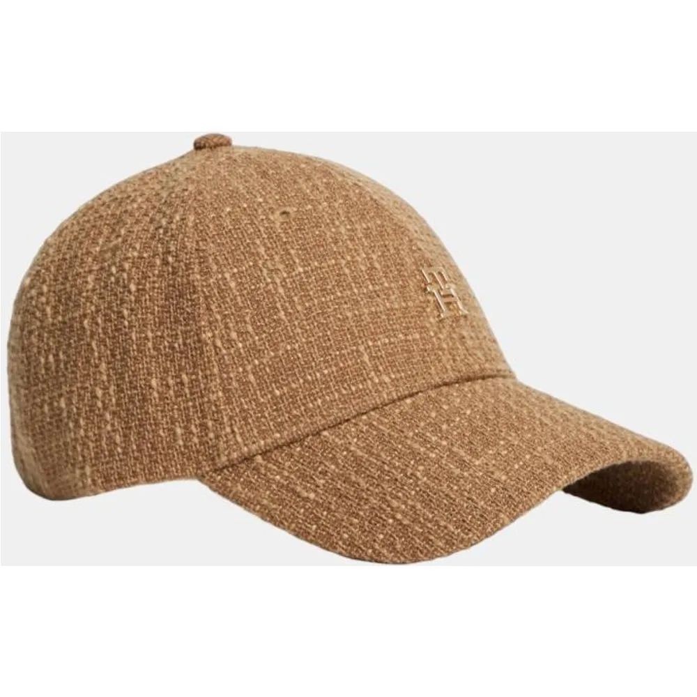 Gorra de mujer confeccionada en tejido bouclé - Tommy Hilfiger - FashionsVida