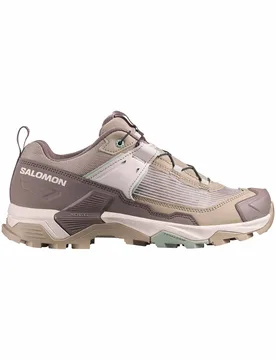 Chaussures de randonnée journée - X Ultra 5 W Desert Tan/Iron/Greenm - Taille 40 - Beige - Salomon - FashionsVida
