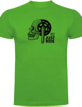 Maglietta A Maniche Corte Just Ride Green
