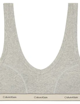 Reggiseno Lv00qf859 Traingle Bralette Heather Grey L - Calvin Klein - FashionsVida