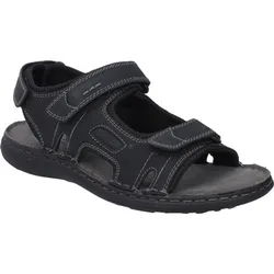 Flache Sandalen Vincent 08, Schwarz 42;45;46