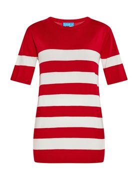 SANIKA Jersey rojo / blanco